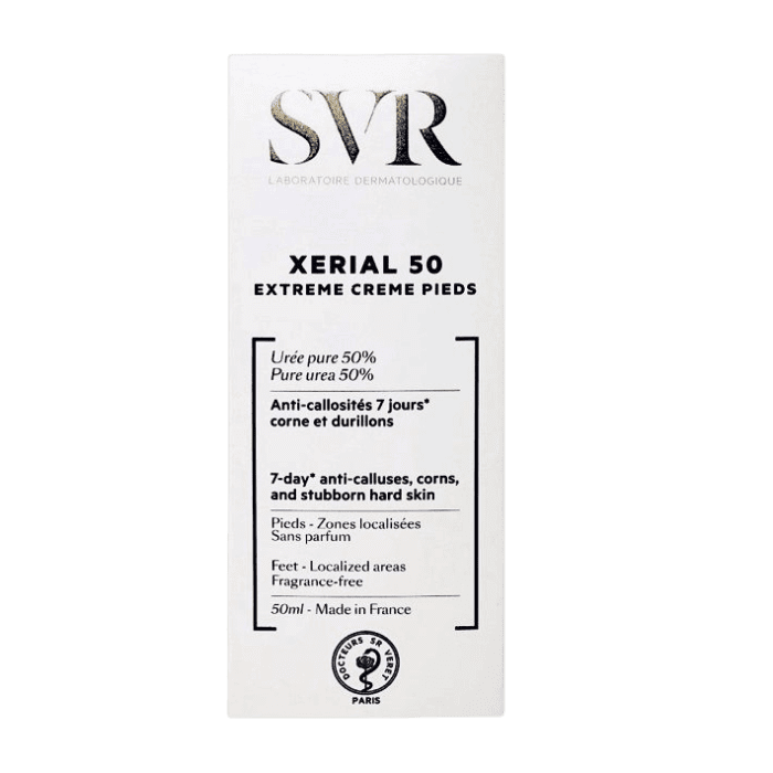 svr xerial 50 extreme creme pieds