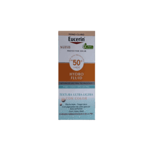 eucerin hydro fluid tono claro